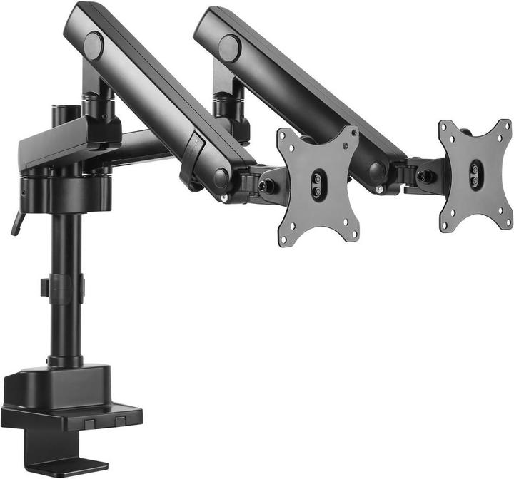 Actual product image V7 Professional dual monitor mount with touch adjustment (Table, 32")