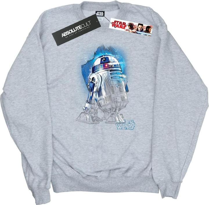 Produktbild Star Wars The Last Jedi R2D2 Brushed Sweatshirt (L)