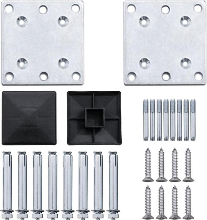 Produktbild VidaXL Zaunelement-Set WPC
