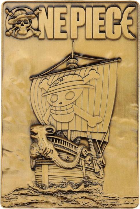 Actual product image Fanattik One Piece Metal Bar Luffy Wanted Poster Limited Edition