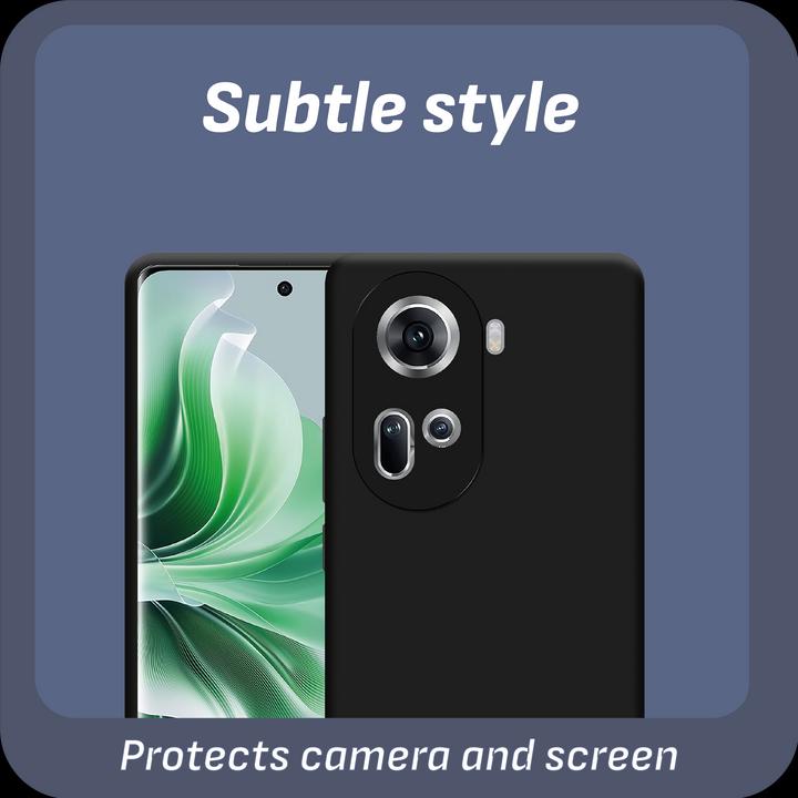 Actual product image Cazy Soft TPU protective cover (Oppo Reno 11)