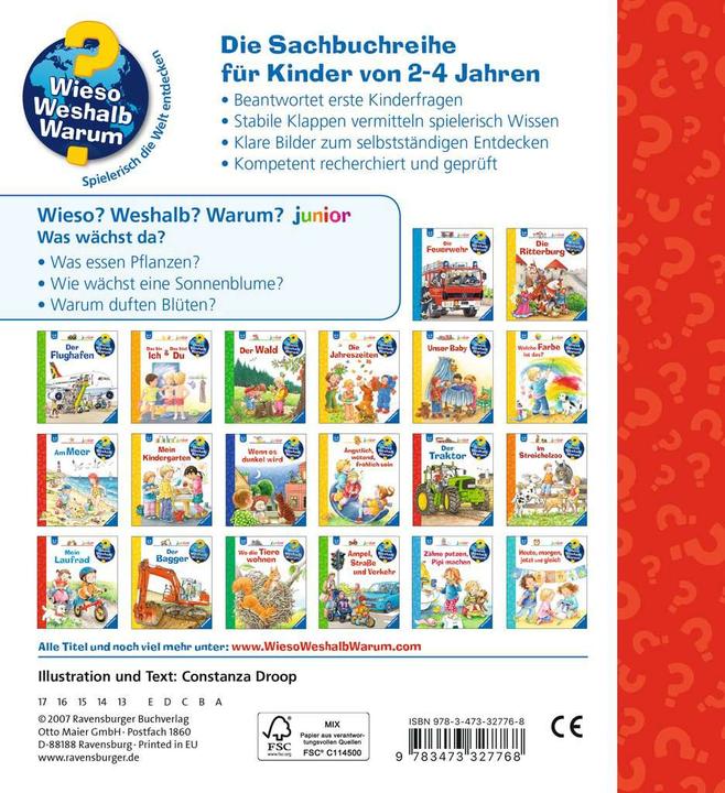 Produktbild Ravensburger Was wächst da? (Deutsch, Constanza Droop, 2010)