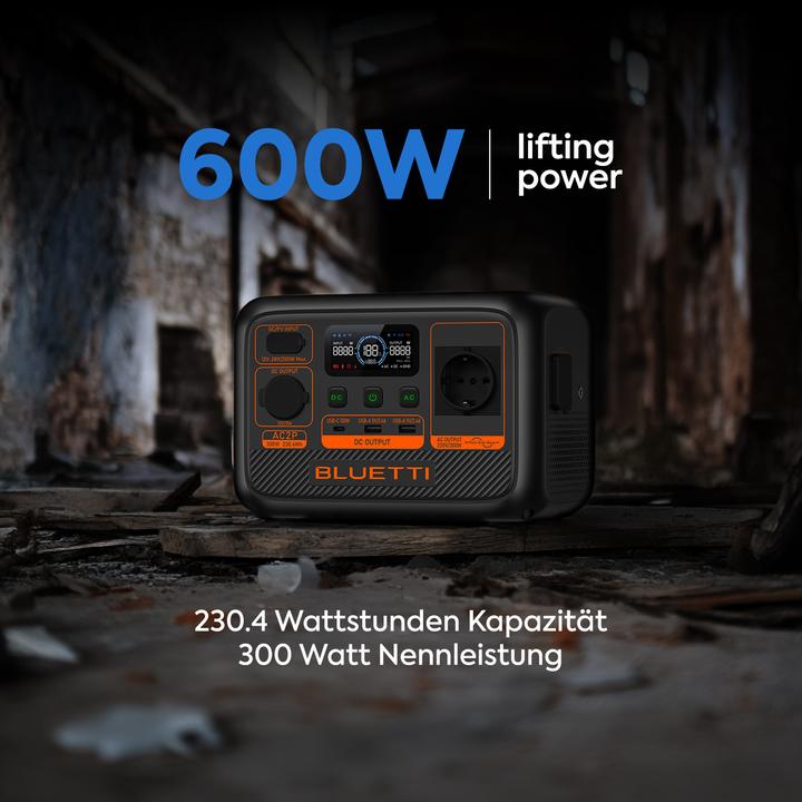 Actual product image Bluetti AC2P (230.40 Wh, 3.60 kg)