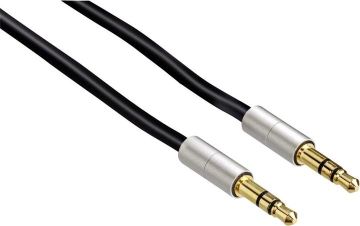 Produktbild Hama 3.5-mm Klinkenstecker (1 m, Mittelklasse, 3.5mm Klinke (AUX))