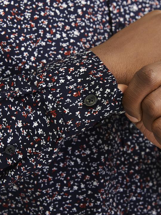Produktbild Jack & Jones Jprblablackpool Print L/S Shirt Sn (XL)