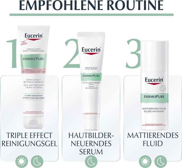 Actual product image Eucerin DermoPure Soothing Moisturiser (50 ml, Day cream)