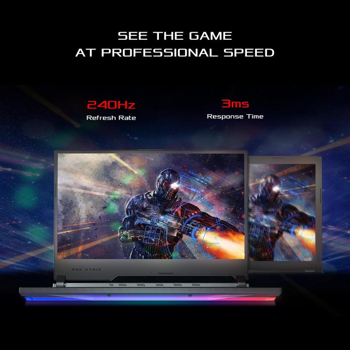 Actual product image ASUS ROG Strix SCAR III G731GW-EV069T (17.30", Intel Core i7-9750H, 16 GB, 512 GB, CH)