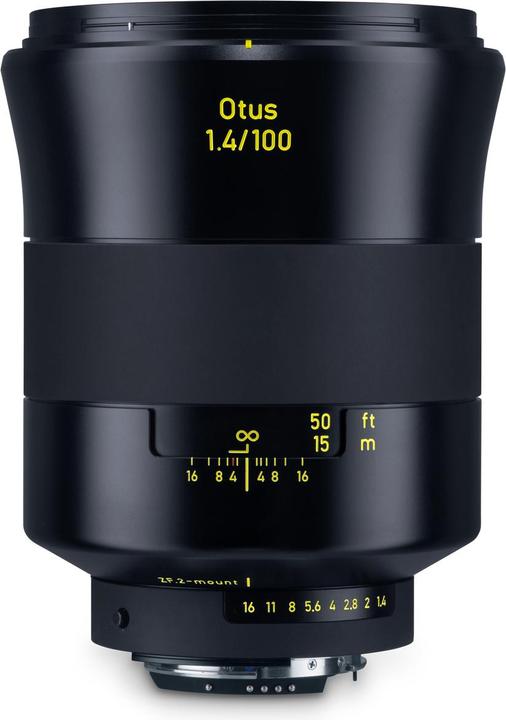 Actual product image Zeiss Otus T* 1.4 / 100 mm ZF.2 (Nikon F, full size)