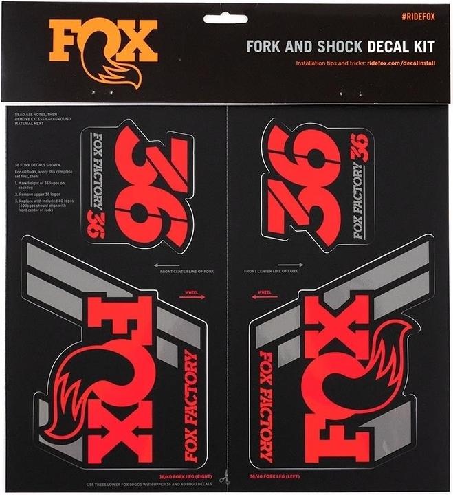 Produktbild Fox Decal 2019 AM Heritage