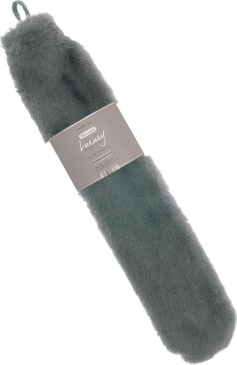 Actual product image Ribbon Super Luxury Long Faux Fur Hot Water Bottle And Cover (2 l)