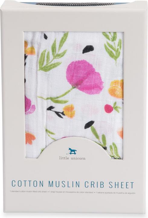 Image du produit little unicorn drap de lit (70 x 140 cm)