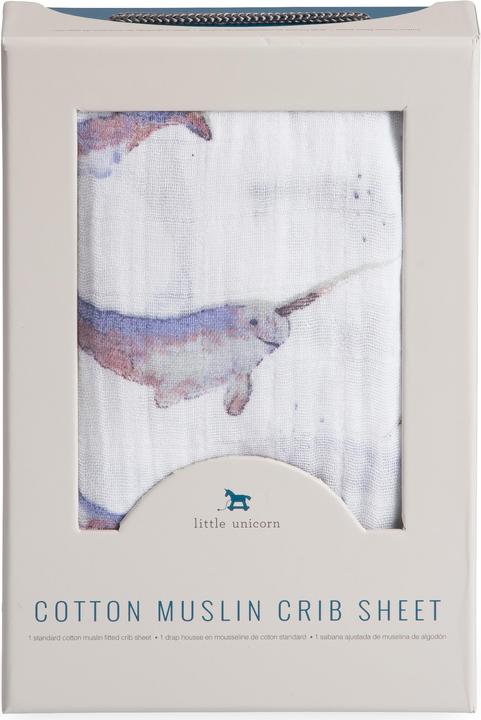 Image du produit little unicorn drap de lit (70 x 140 cm)