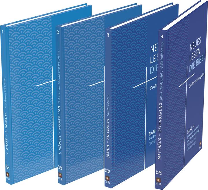 Produktbild Neues Leben. Die Bibel, Grossdruckausgabe in 4 Bänden (Deutsch, Bibelausgaben-Neues Leben, 2018)