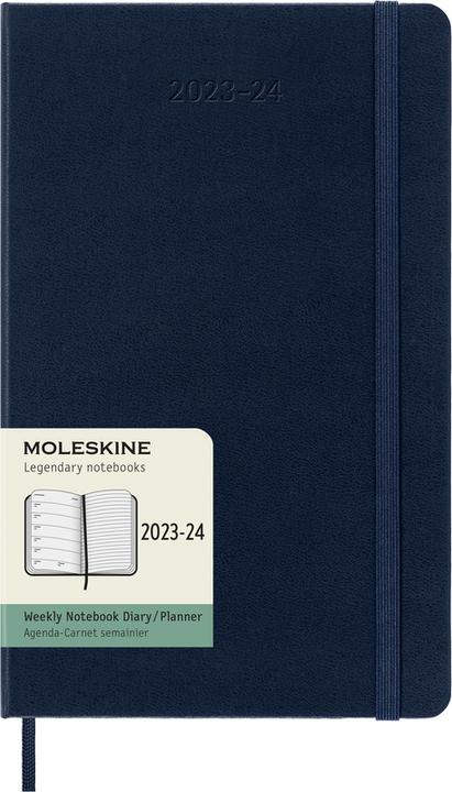 Actual product image Moleskine Student Agenda Hard Cover Weekly Notebook (13 x 21 cm, Hardcover, English)