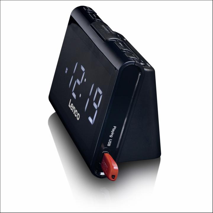 Image du produit Lenco Radio-réveil CR-525BK