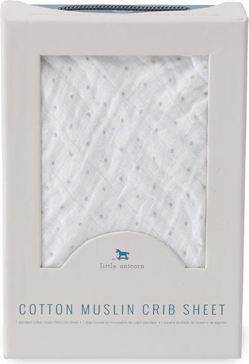 Image du produit little unicorn drap de lit (70 x 140 cm)