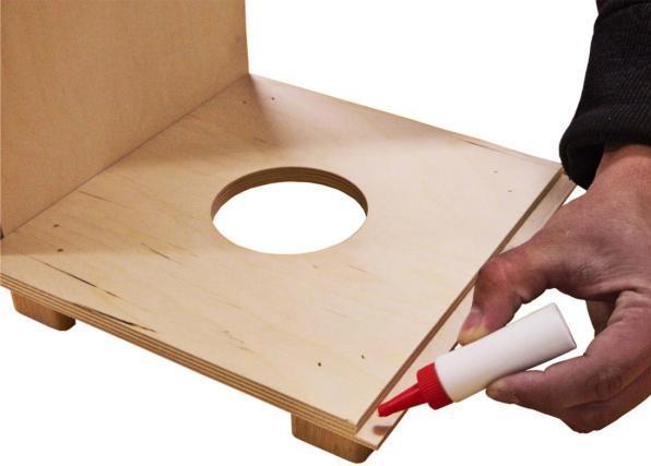 Produktbild Baff Kinder-Trommel-Hocker Musikmöbel Bausatz Cajon