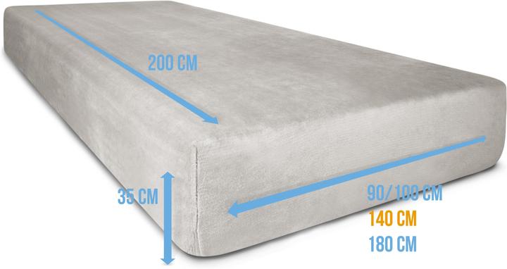 Actual product image Aspero 2 Flanell-Spannbettlaken PERPIGNAN (160 x 200 cm)