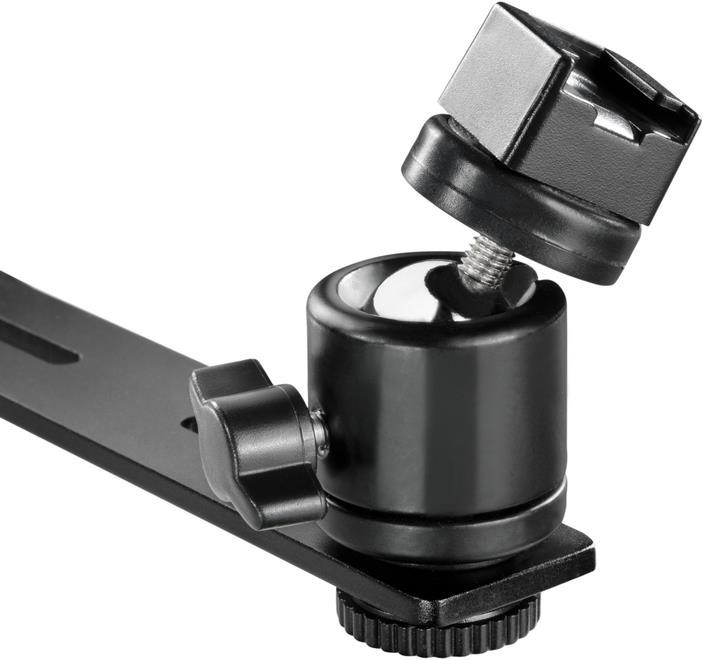 Produktbild Walimex Makro Blitzschiene Basic mit Y-Kabel Canon (Blitzhalterung)