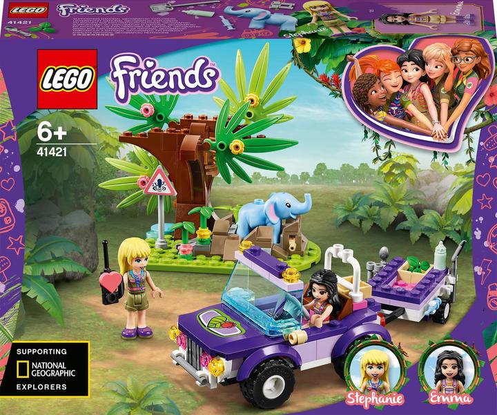 LEGO Rettung des Elefantenbabys mit Transporter (41421, LEGO Friends)