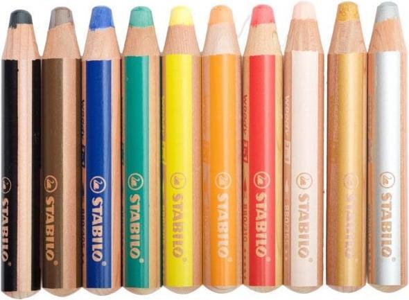 Produktbild STABILO woody 3 in 1 Buntstift (Bunt, 10 x)
