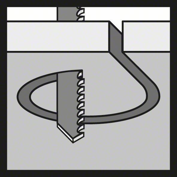 Produktbild Bosch Professional Zubehör PRO Alu curve T227D Stichsägeblatt, 100 mm