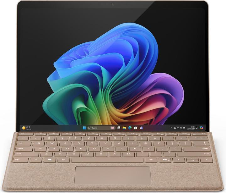 Produktbild Microsoft Surface Pro – Copilot+ PC (mit Netzteil) – 11. Edition (13", Snapdragon X Plus X1P-64-100, 16 GB, 512 GB, Ohne Tastaturlayout)