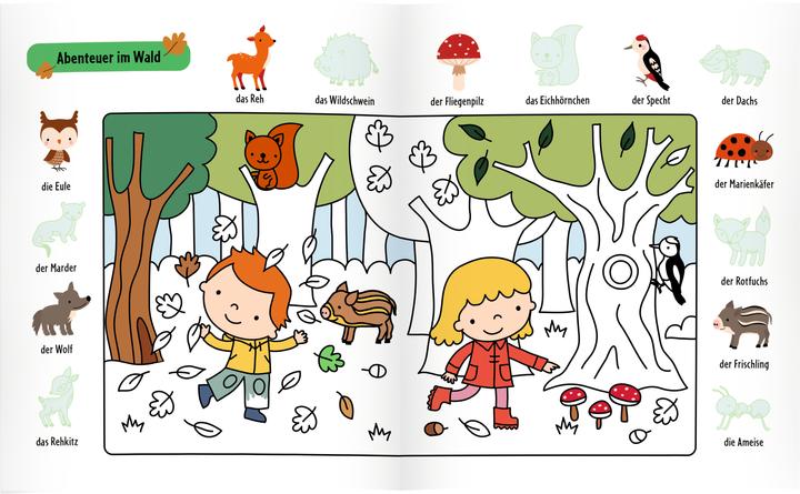 Image du produit Mon premier livre de coloriage d'autocollants : Animaux préférés