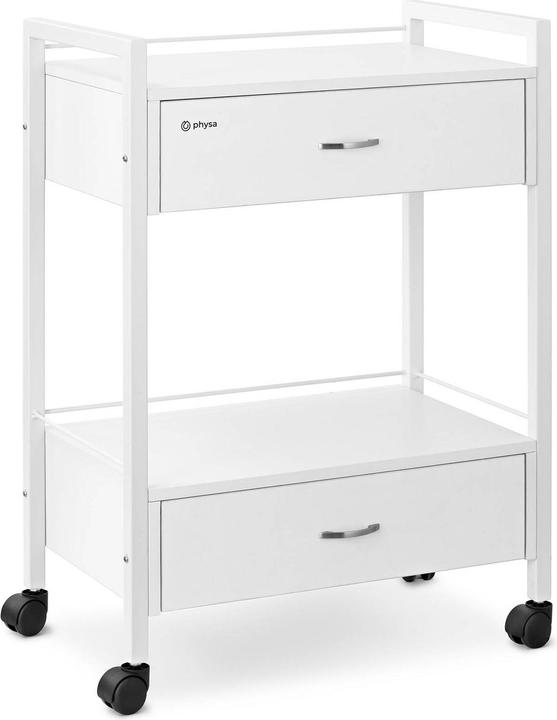 Produktbild Physa Kosmetikwagen Arbeitswagen Beistellwagen Salon-Trolley 2 Schubladen / Ablagen