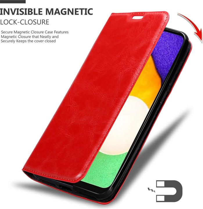 Actual product image Cadorabo Book Invis. Magnet sleeve (Samsung Galaxy A13 5G)