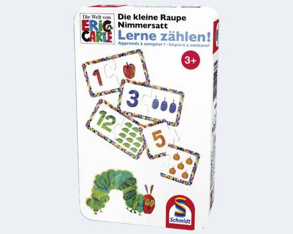 Produktbild Schmidt Spiele Die kleine Raupe Nimmersatt Lerne zählen (Deutsch)