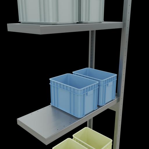 Image du produit Schulte Lagertechnik Système enfichable Élément suivant MULTIplus250 avec traverse de longueur