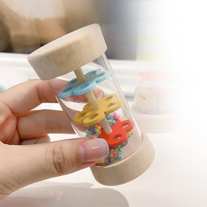 Produktbild The Toy Company Rassel Regenmacher-Spielzeug aus Holz