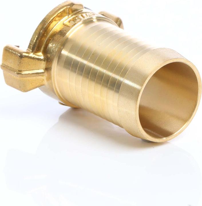Produktbild Wiltec Messing Schlauchtülle DN32 (1 1/4") Schlauch Verbinder Schnellkupplung (Schlauchverbinder, 32 mm)