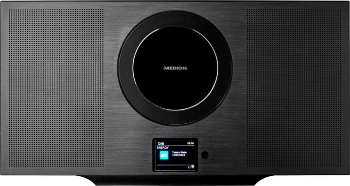 Produktbild Medion Stereoanlage P66348 Schwarz (CD Player, Bluetooth, Spotify Connect, 2x 10 W)