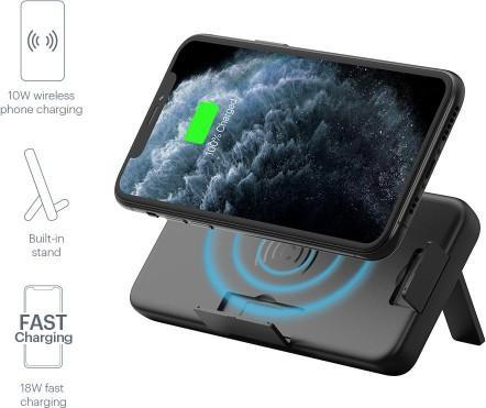 Actual product image Cygnett ChargeUp Companion 10K 10W Wireless Power Bank