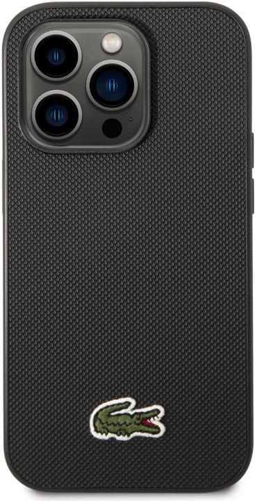 Produktbild Lacoste LCHMP14LPVCK iPhone 14 Pro 6.1" czarny/black hardcase Iconic Petit Pique MagSafe (Apple iPhone 14 Pro)