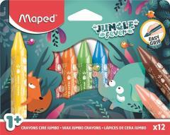 Produktbild Maped Wachsmalstiftetui 12ST mehrfarbig (Mehrfarbig, 12 x)