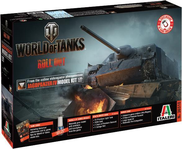 Image du produit Italeri World of Tanks - JAGDPANZER IV