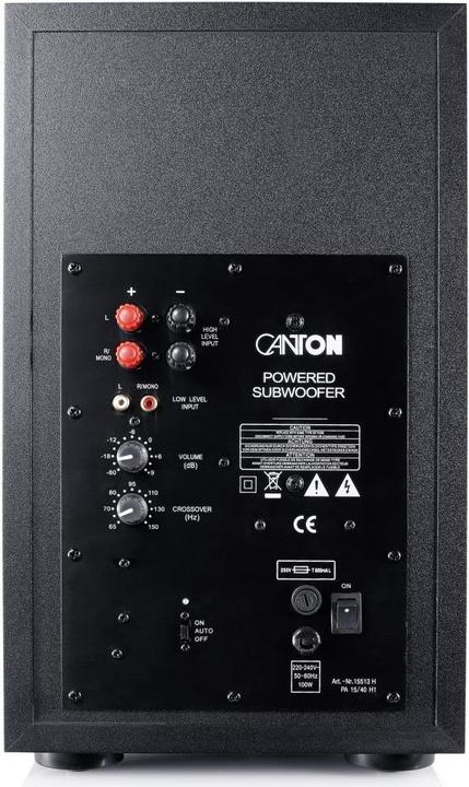 Actual product image Canton Movie 95 (Set, 620 W)