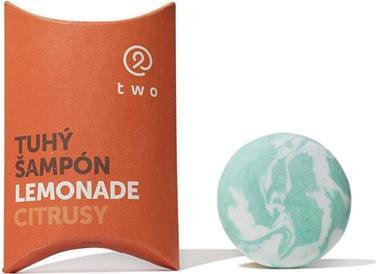 Two cosmetics Solid shampoo for stronger and healthier hair LEMONADE 85 g (Festes Shampoo)