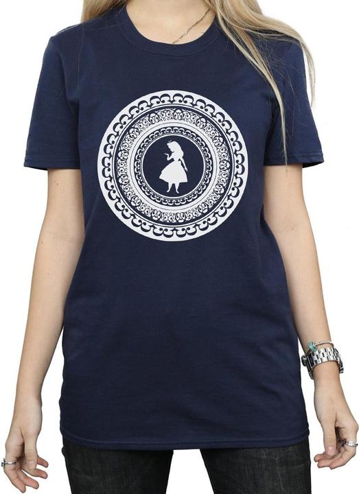 Immagine prodotto Disney Alice In Wonderland Circle Maglietta Ampia Donna (L)