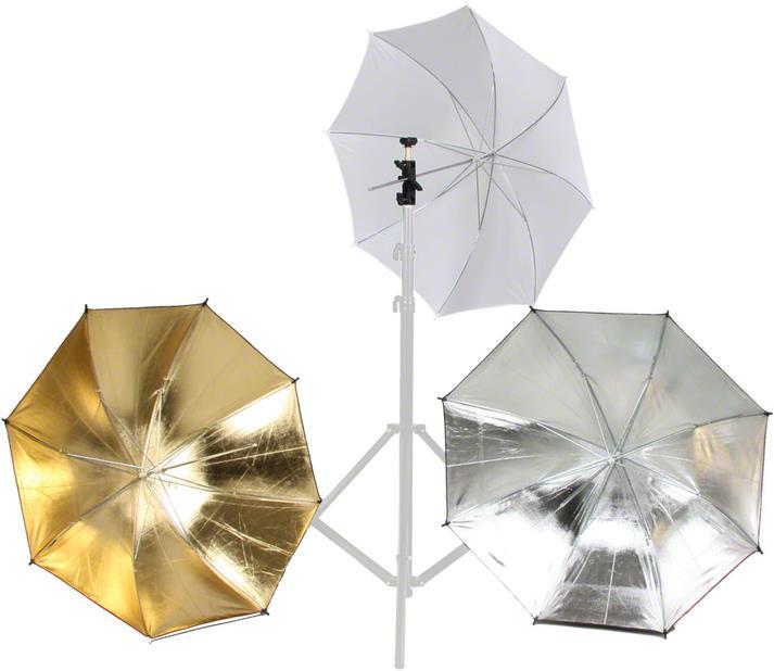 Actual product image Walimex Universal flash and umbrella holder set, 4 pcs (Protective film)