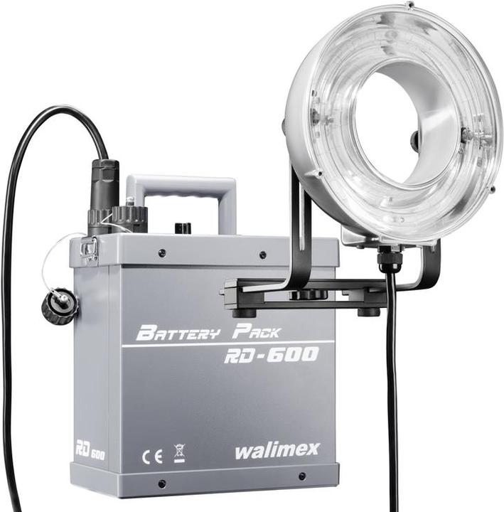 Image du produit Walimex Flash annulaire RD-600 (600 W, Tête de flash)