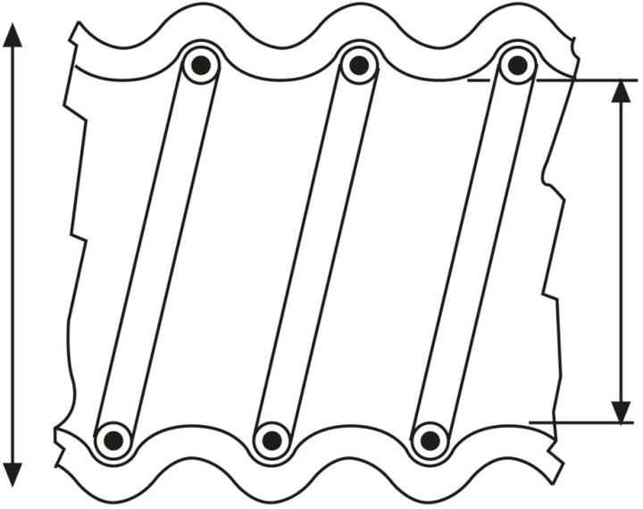 Actual product image HellermannTyton Flexible Conduit NS36 10m (Cable conduit, 1000 cm)