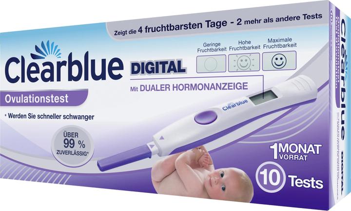 Image du produit Clearblue Test d'ovulation 10pcs.