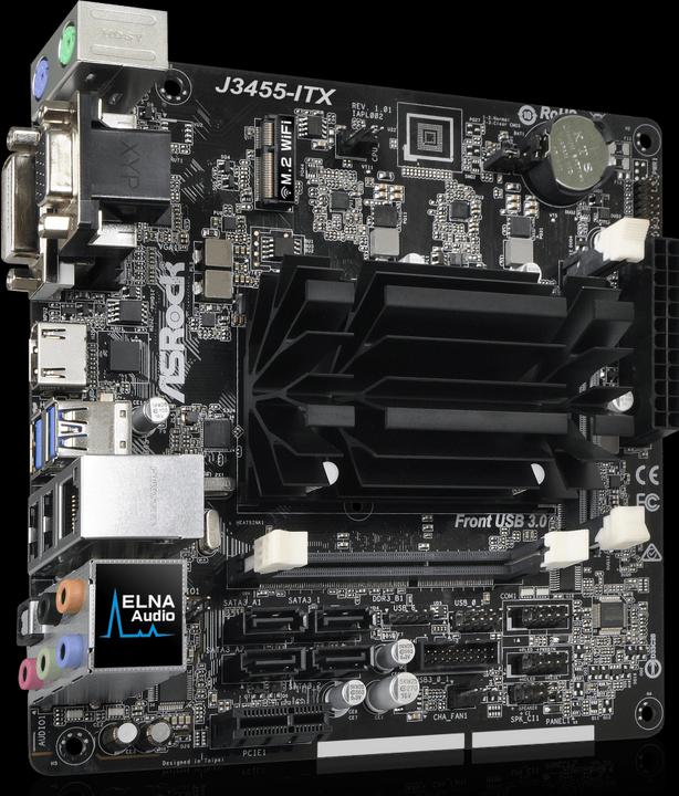 Produktbild AsRock J3455-ITX (Onboard, Intel SoC, Mini-ITX)