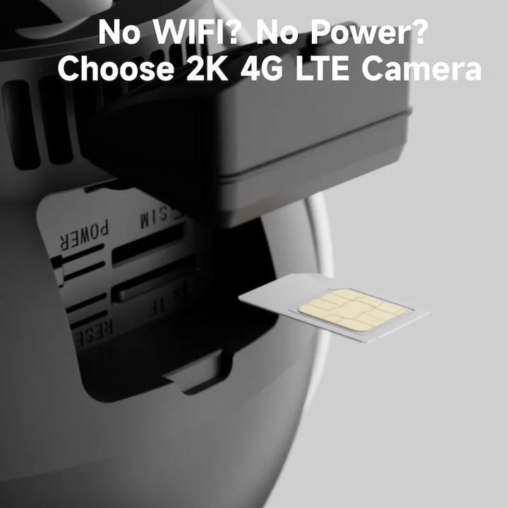 Actual product image Arenti GO3G Kit34G LTE Wireless 2K 3MP Battery Powered Security Camera Including Solar Panel