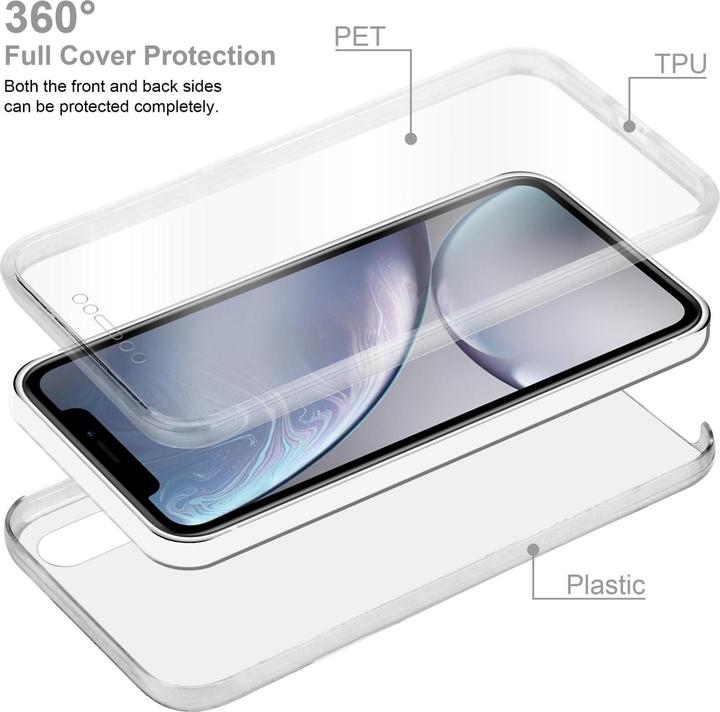 Actual product image Cadorabo TPU 360 Degree Case Cover (Apple iPhone XR)