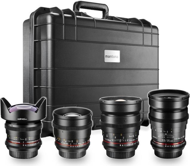 Image du produit Walimex Video DSLR basic Set II Canon EF (Canon EF, Micro Four Thirds, Plein format, APS-C / DX)